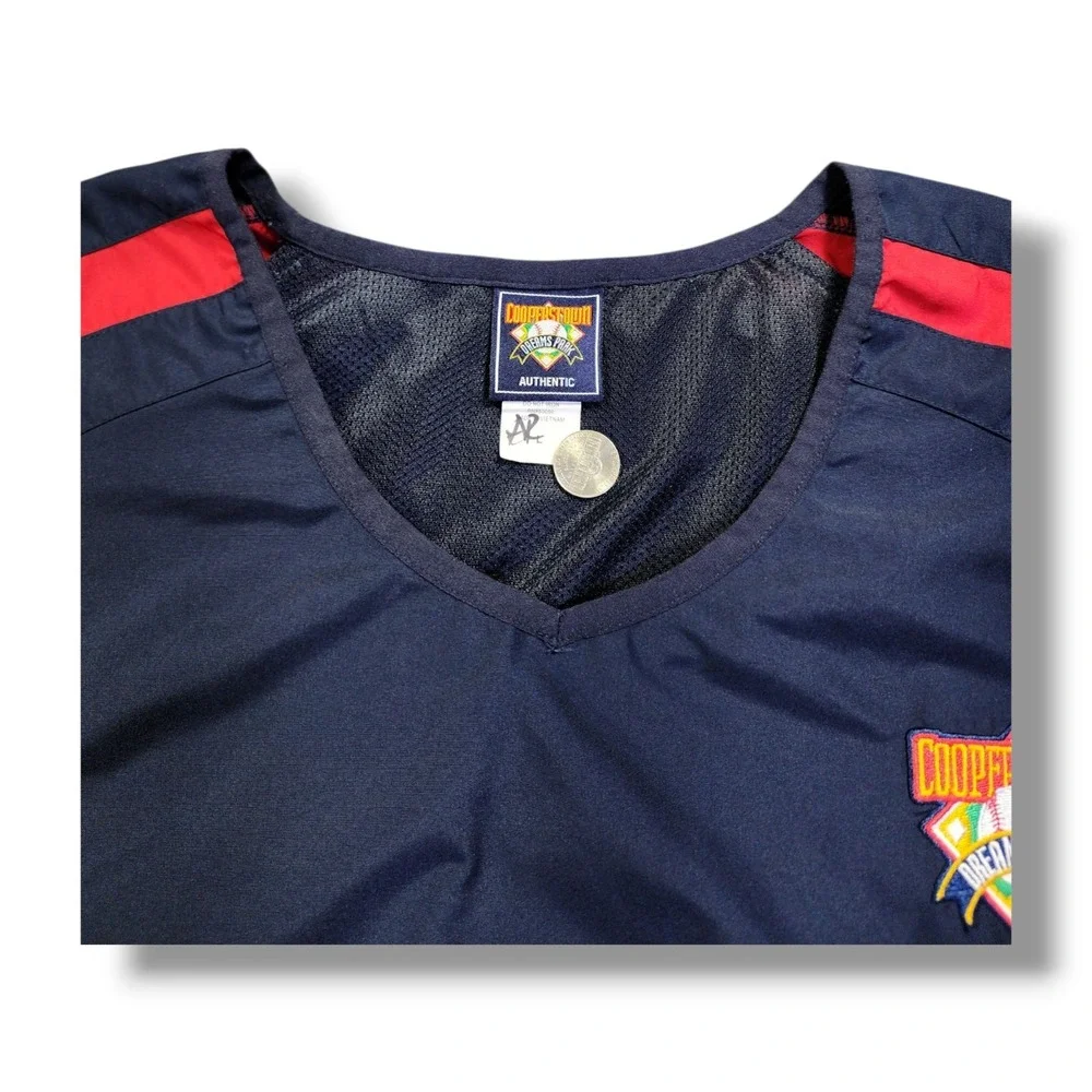 Cooperstown Dreams Park Pullover Windbreaker Warm Up Jacket Top‎ Baseball Large